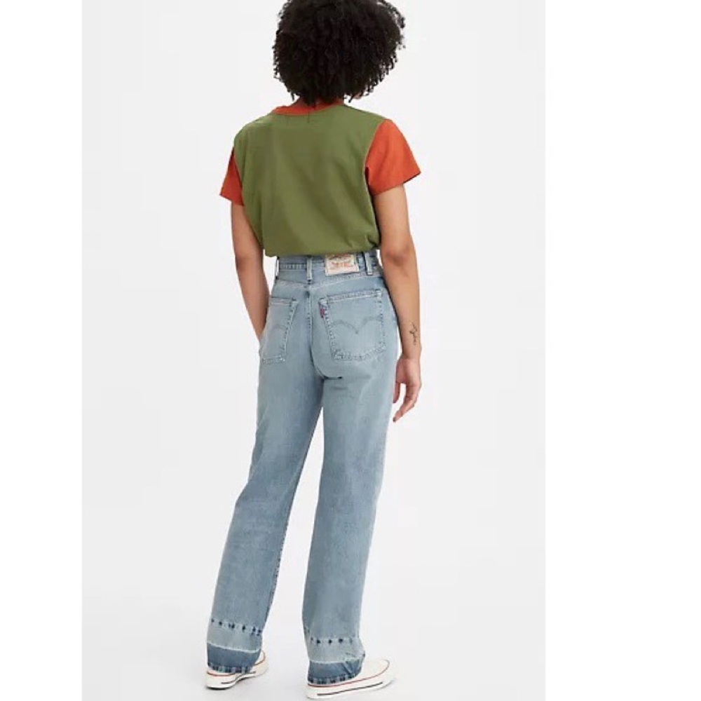 LEVI’S 1950’s Vintage Clothing 701 Jeans NWT Sz 29 Teen Doll - Picture 4 of 15